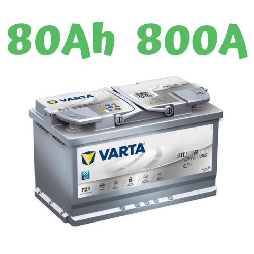 Autobaterie VARTA Silver Dynamic AGM 12V, 80Ah, F21