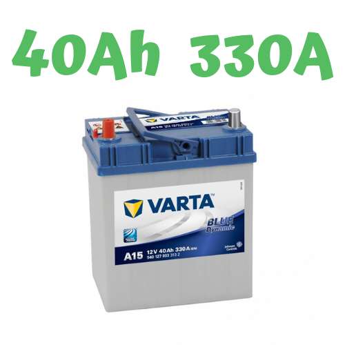 Autobaterie VARTA Blue Dynamic 12V, 40Ah A15