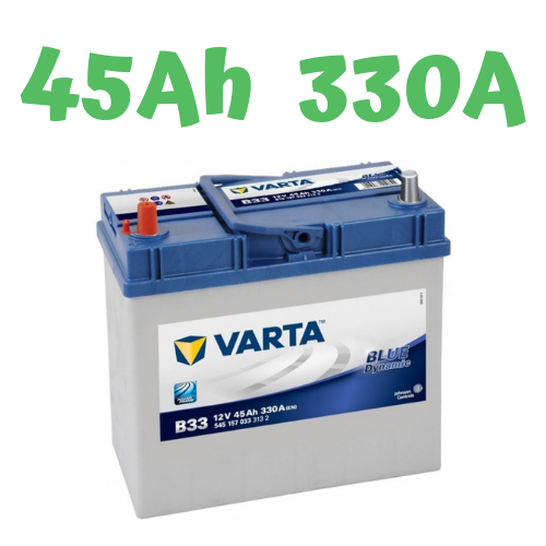 Autobaterie VARTA Blue Dynamic 12V, 45Ah B33