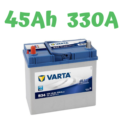 Autobaterie VARTA Blue Dynamic 12V, 45Ah B34