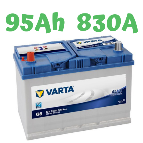 Autobaterie VARTA Blue Dynamic 12V, 95Ah G8