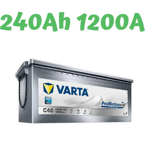 Autobaterie VARTA Promotive EFB 12V, 240Ah, C40