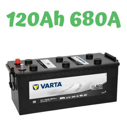 Autobaterie I8 VARTA Promotive Black 12V, 120Ah