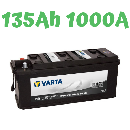 Autobaterie J10 VARTA Promotive Black 12V, 135Ah