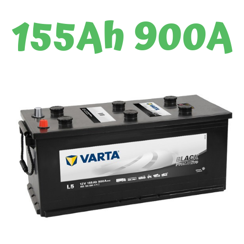 Autobaterie L5 VARTA Promotive Black 12V, 155Ah