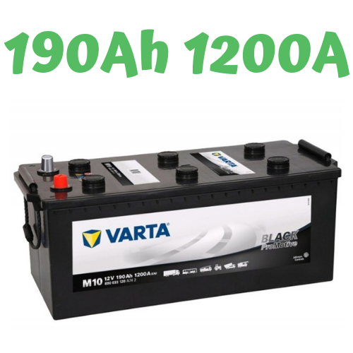 Autobaterie M10 VARTA Promotive Black 12V, 190Ah