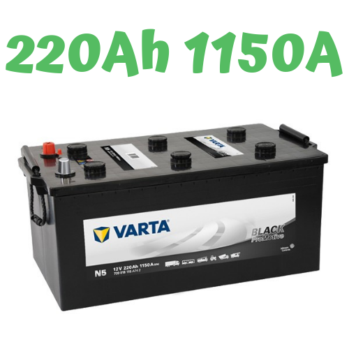 Autobaterie N5 VARTA Promotive Black 12V, 2200Ah