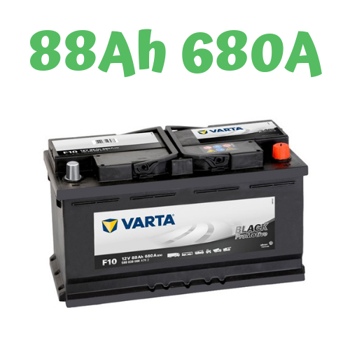 Autobaterie F10 VARTA Promotive Black 12V, 88Ah