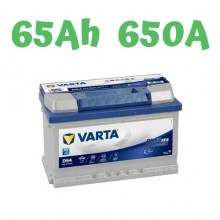 Autobaterie VARTA Blue Dynamic EFB 12V, 65Ah, 650A, D54