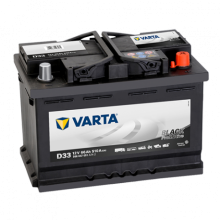 Autobaterie D33 VARTA Promotive Black 12V, 66Ah