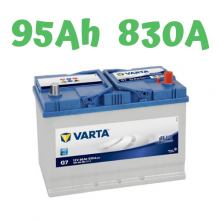 Autobaterie VARTA Blue Dynamic 12V, 95Ah G7