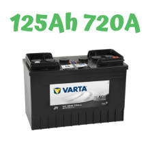 Autobaterie J1 VARTA Promotive Black 12V, 125Ah