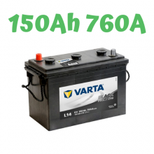 Autobaterie L14 VARTA Promotive Black 6V, 150 Ah