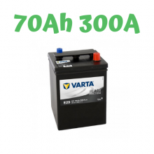 Autobaterie E29 VARTA Promotive Black 6V, 70Ah