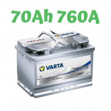 VARTA LA 70 Professional Dual Purpose AGM  12V, 70Ah