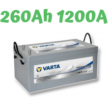 VARTA LAD 260 Professional Deep Cycle AGM 12V, 260Ah