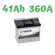 Autobaterie VARTA Black Dynamic 12V, 41Ah, 360A, A17