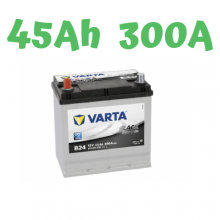 Autobaterie VARTA Black Dynamic 12V, 45Ah, 300A, B24