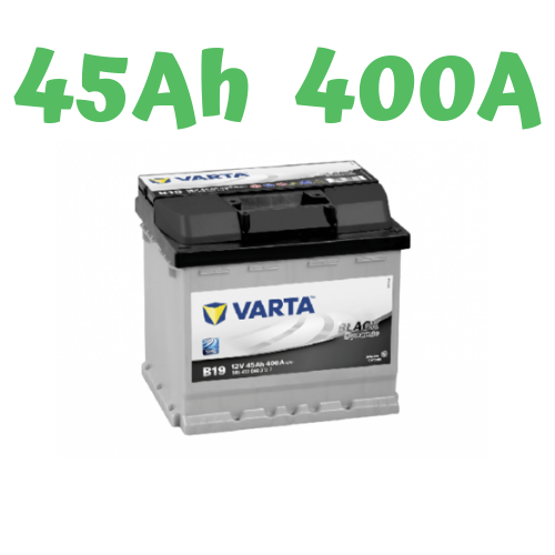 Autobaterie VARTA Black Dynamic 12V, 45Ah, 400A B19