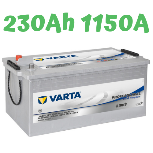 Trakční baterie  VARTA LFD 230 Professional Dual Purpose 12V, 230Ah
